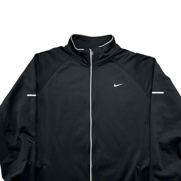 Nike Women's Size Large Black Element Themal Full Zip Running‎ Jacket - Picture 3 of 11